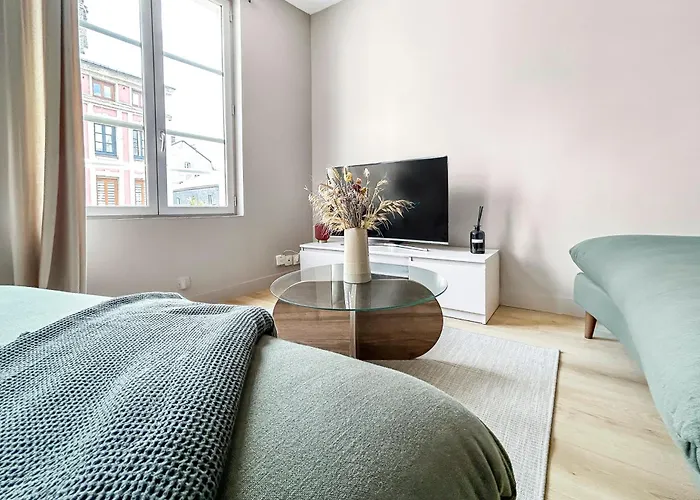 Апартаменты Confort Moderne En Plein Coeur D'honfleur *